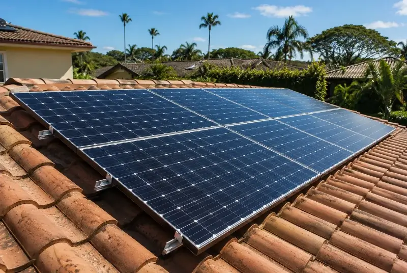 Installation de panneaux solaires à Thénezay